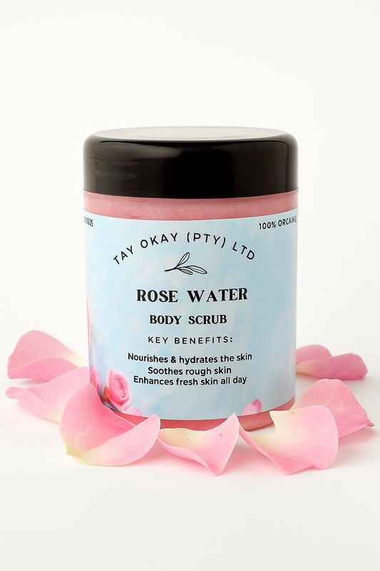 Rose Water Body Scrub